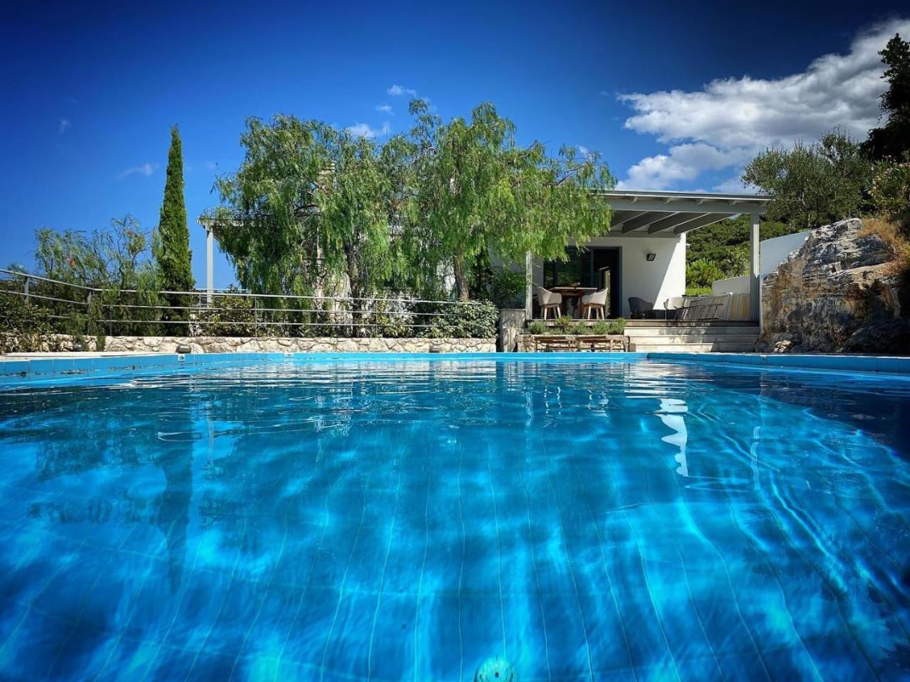 Bujtina Maria Hotel Stegopull ภายนอก รูปภาพ